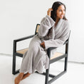 Load image into Gallery viewer, COZY BAMBONI ROBES: Ivory