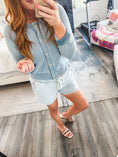 Load image into Gallery viewer, Z Supply Daily Knit Denim Cardigan - Ocean
