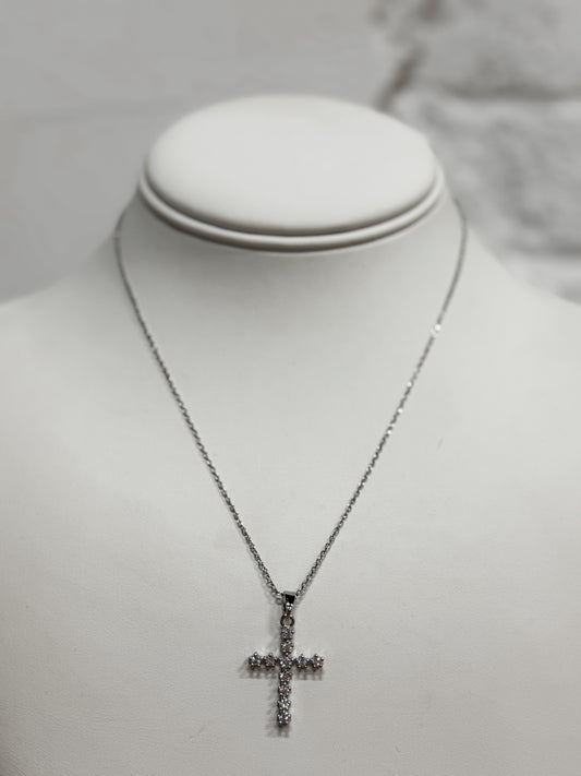 Link & Light Cross Necklace