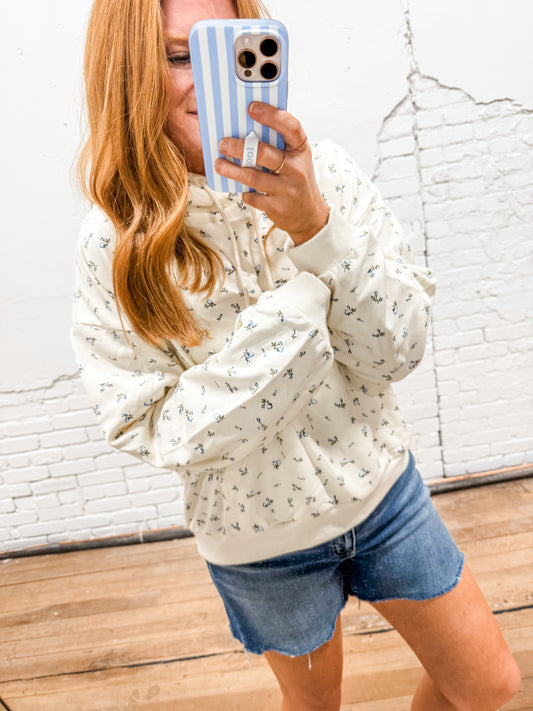Layla Floral Hoodie