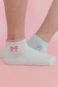 Load image into Gallery viewer, Icon Embroidered Ankle Socks