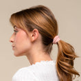 Load image into Gallery viewer, Recycled Fabric Ribbed Hair Elastics 10pc Set - Blush