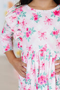 Load image into Gallery viewer, Ribbons and Bows Twirl Dress