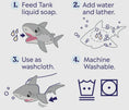 Load image into Gallery viewer, Baby Shark SoapSox