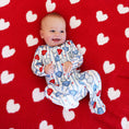 Load image into Gallery viewer, Sweet Like Candy Zipper Footie