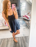 Load image into Gallery viewer, Z Supply Shana Gauze Mini Dress - Black