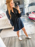 Load image into Gallery viewer, Z Supply Dover Linen Dress - Black