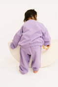 Load image into Gallery viewer, Violet Happy Sweatsuit