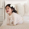 Load image into Gallery viewer, Lovely Leopard Bamboo Waffle Zipper Ruffle Footie