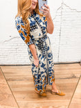 Load image into Gallery viewer, Sophia Boho Print Dress