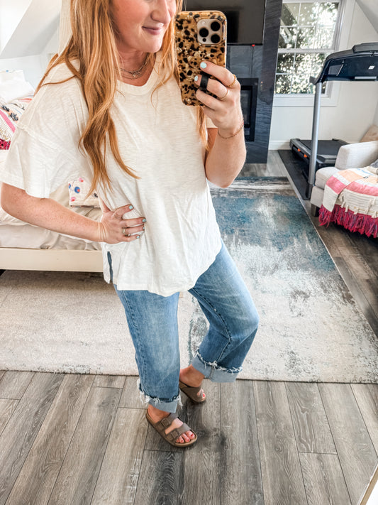 Zoey Classic Straight Leg Jeans