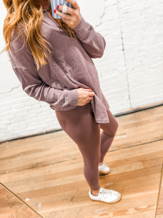 Cloud Leggings - Rose Taupe