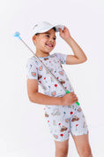 Load image into Gallery viewer, Caddy Crew Shorts Pajamas