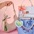 Load image into Gallery viewer, Mini Mirror Bag Charm- Strawberry