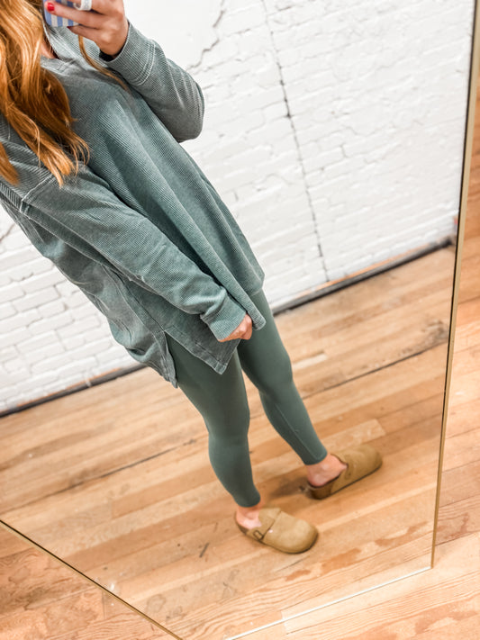 Cloud Leggings - Pine