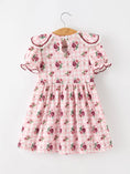 Load image into Gallery viewer, Vintage Smocked Floral Dress