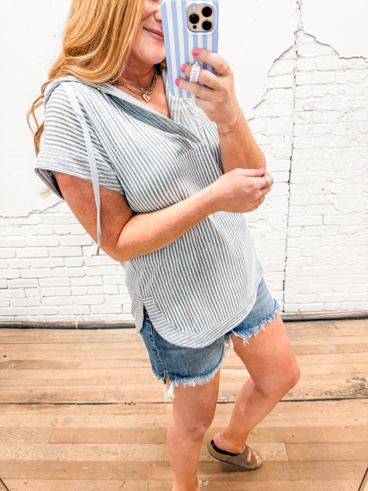 Andie Textured Top