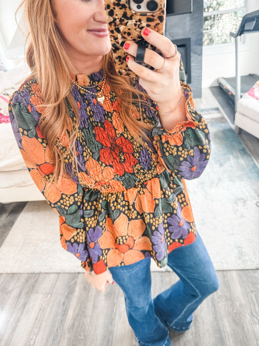 Luci Floral Top