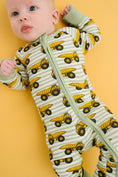Load image into Gallery viewer, Dump Trucks Bamboo Sleeper