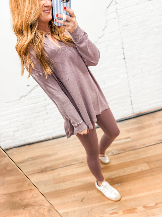 Cloud Leggings - Rose Taupe