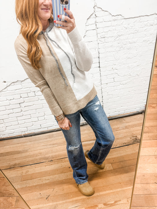 Annie Color Block Hoodie