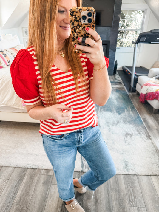 Rylee Striped Top