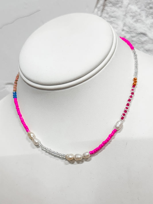 Luna Luxe Beaded Necklace