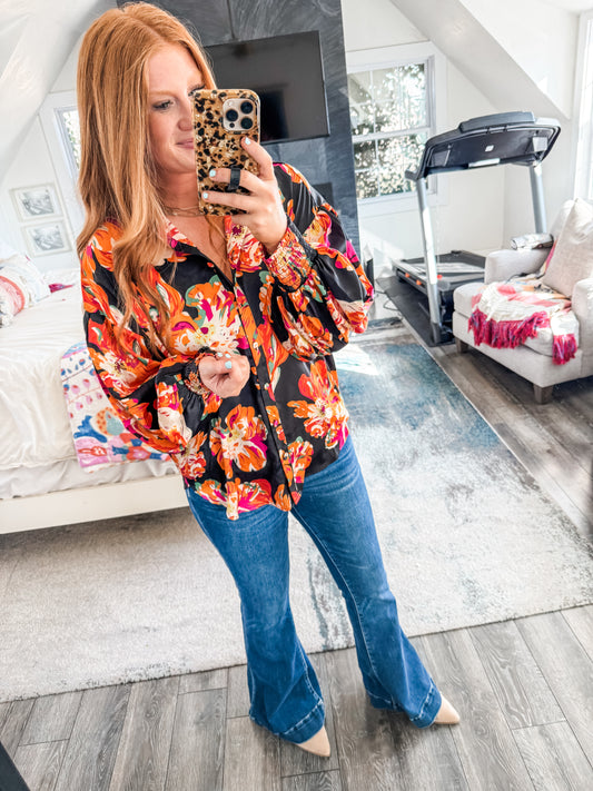Micah Floral Top
