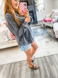 Load image into Gallery viewer, Z Supply Replay Sweatshirt - Black Sand