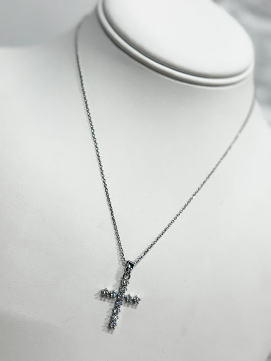 Link & Light Cross Necklace