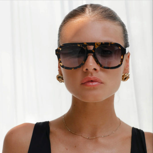 Voyager Sunglasses - yellow tortoise