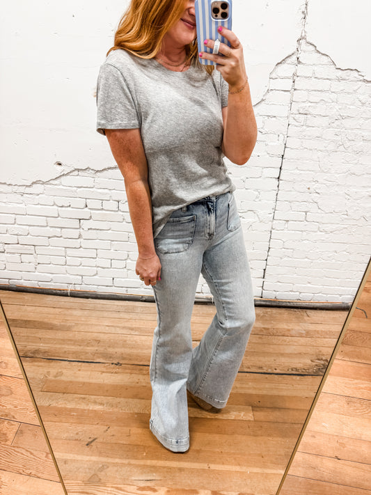 Z Supply Foundation Slub Tee - Heather