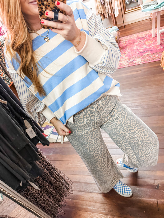 Bryn Stripe Top