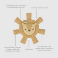 Load image into Gallery viewer, Baby Molar Teether - Bunny