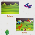 Load image into Gallery viewer, Foil Fun - Dinosaurs