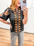 Load image into Gallery viewer, Wild Charm Embroidered Top