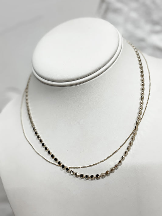 Golden Dot Necklace