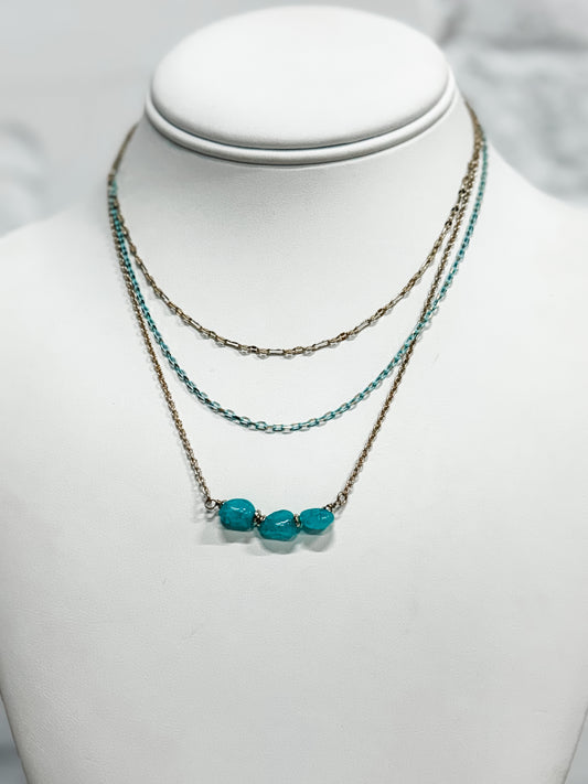 Golden Fern Necklace