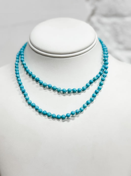 Turquoise Strand Necklace