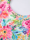 Load image into Gallery viewer, Watercolor Floral Twirl Dress