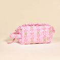 Load image into Gallery viewer, Essentials Quilted Cosmetic Pouch–Oh So Fancy Pink