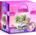 Load image into Gallery viewer, Light-Up Unicorn Terrarium Kit for Kids
