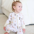 Load image into Gallery viewer, Barnyard Buddies Convertible Zip Romper