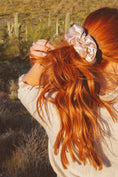 Load image into Gallery viewer, Latte Satin Jumbo Scrunchie