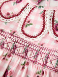 Load image into Gallery viewer, Vintage Smocked Floral Romper