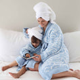 Load image into Gallery viewer, CuddleLane™ Kids Robe | Blue-tiful Bows