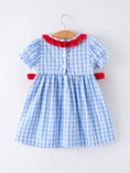 Load image into Gallery viewer, Red, White and Bows Dress