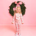 Load image into Gallery viewer, Nutcracker Trellis Christmas Flare Legging