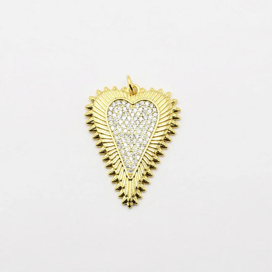 Slender Heart Charm