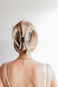 Load image into Gallery viewer, Leopard + Pearl Claw Clip